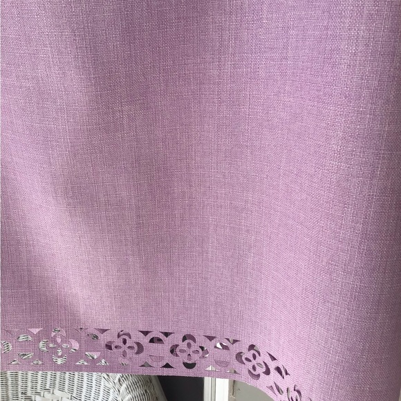 Alfred Dunner Women's Lavender button Waist Straight Skirt Size 16 NWOT - Picture 4 of 16